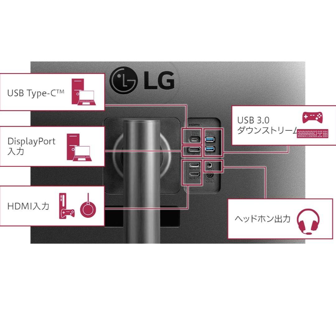 LG ウルトラワイドモニター 34WR55QC-B / 34インチ