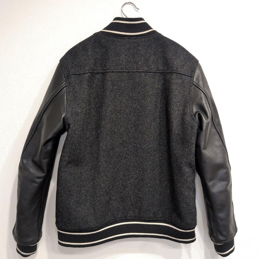 ウールレザー グレー