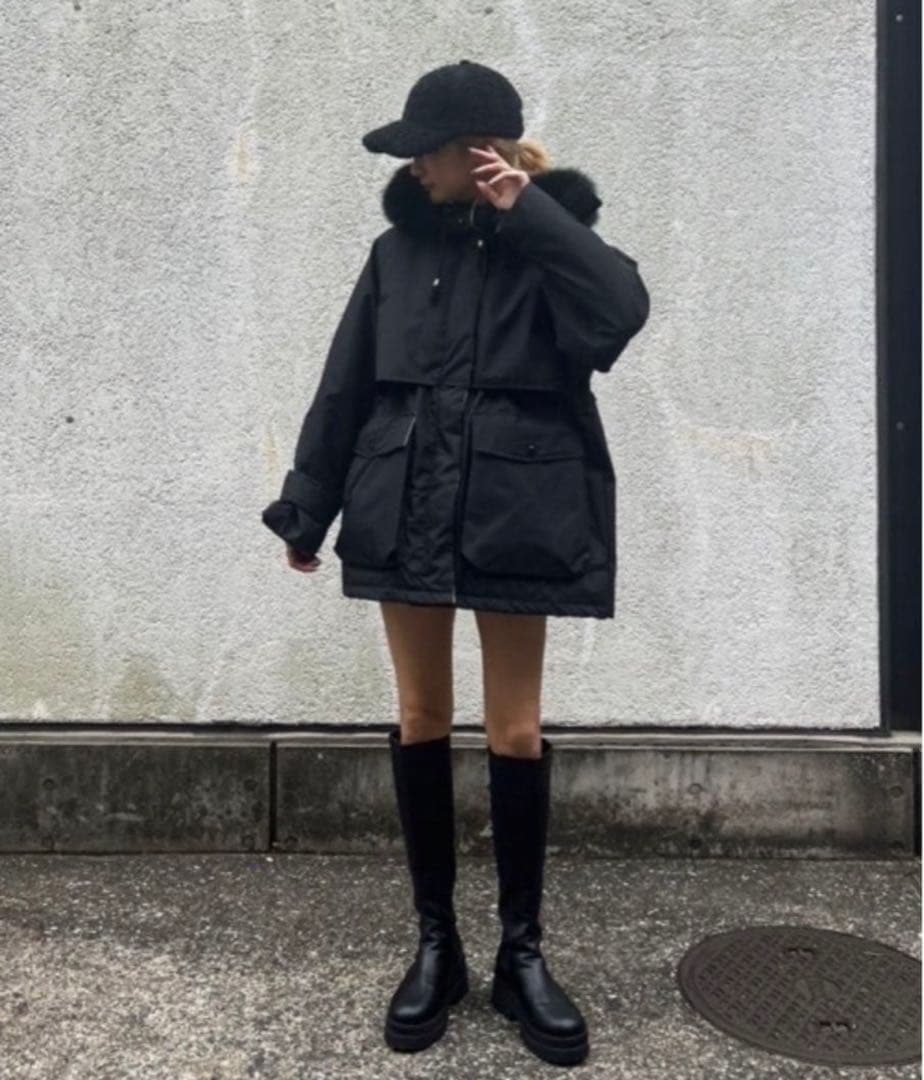 AMAIL Snowman bulky coatFREE SIZE・AMAIL