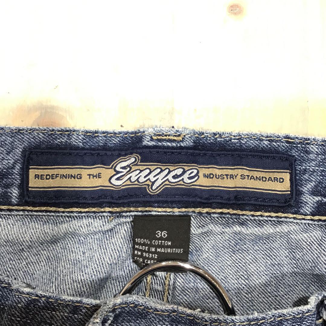 USA 古着 ENYCE BAGGY ワイド B系 Y2K デニムパンツ