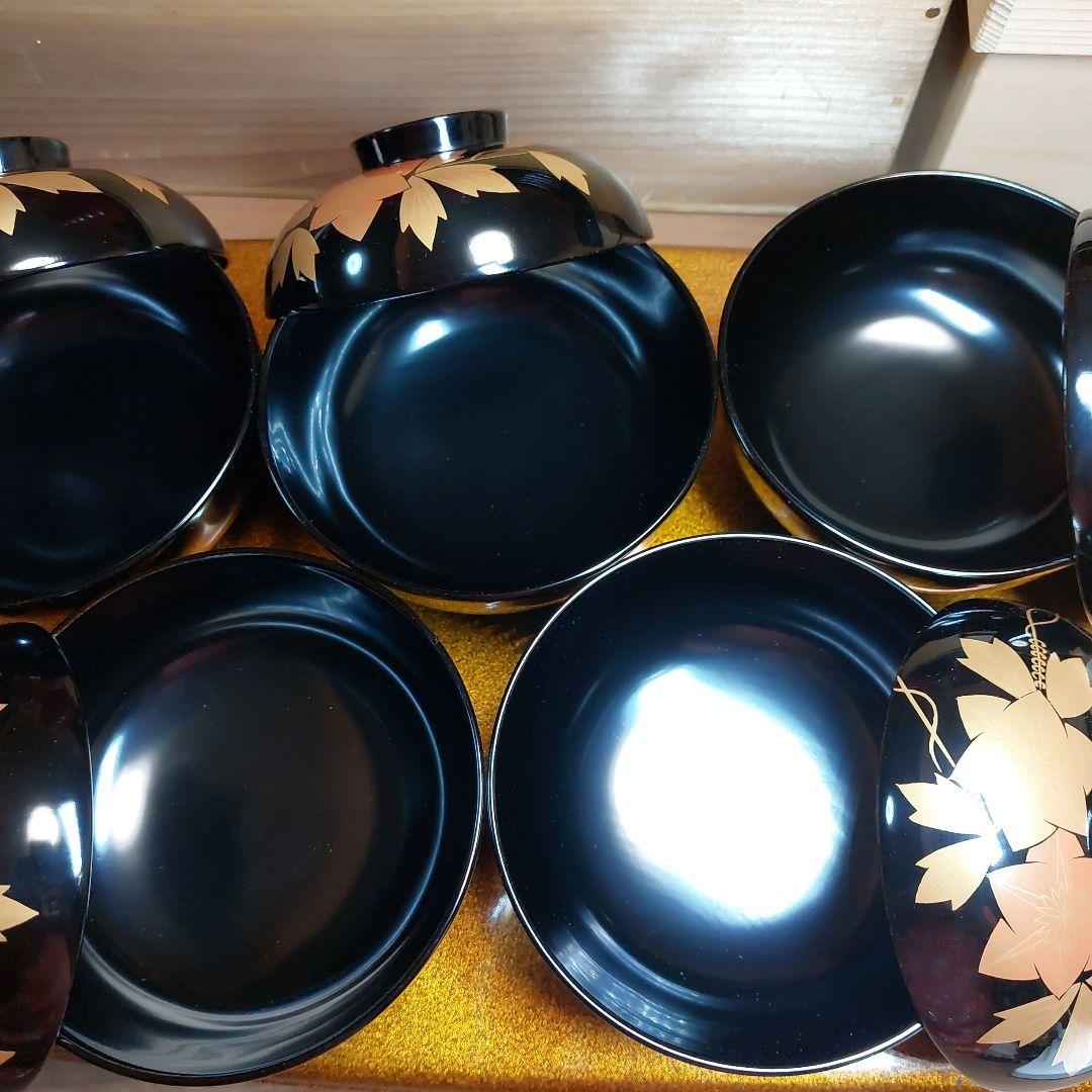 輪島塗鉄仙蒔絵大型多用椀五 - メルカリ