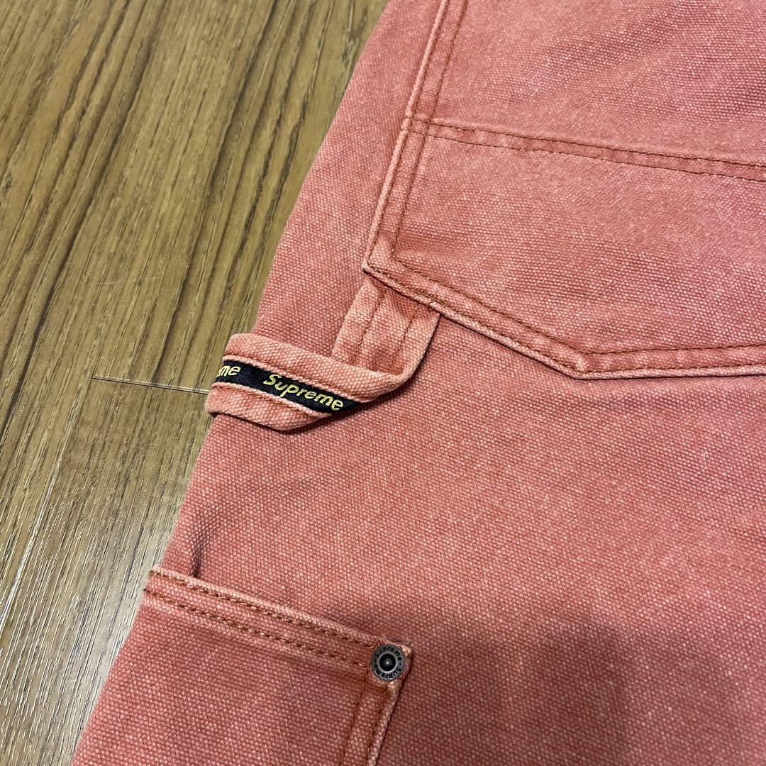 美品！SUPREME Double Knee Painter Pant Rust
