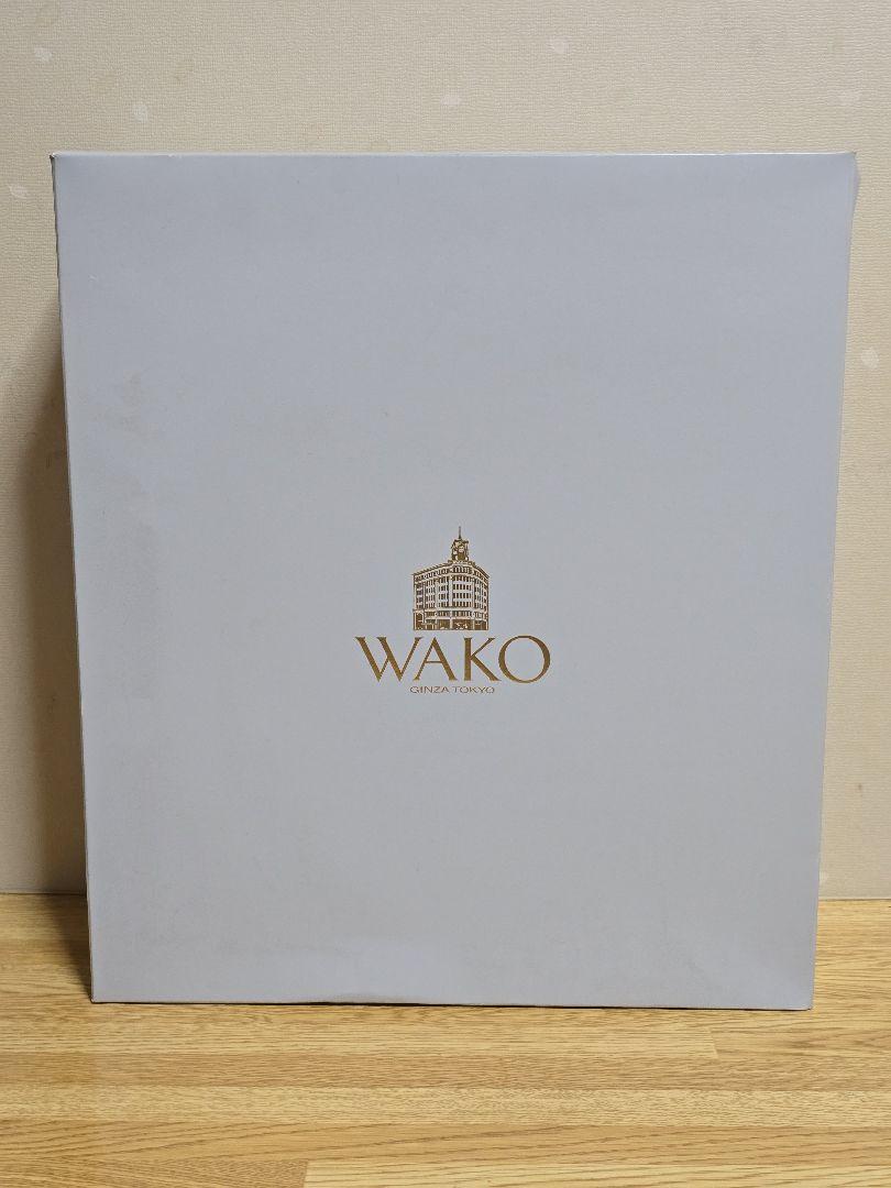 #838 WAKO ストライプデザイン ハンドバッグ