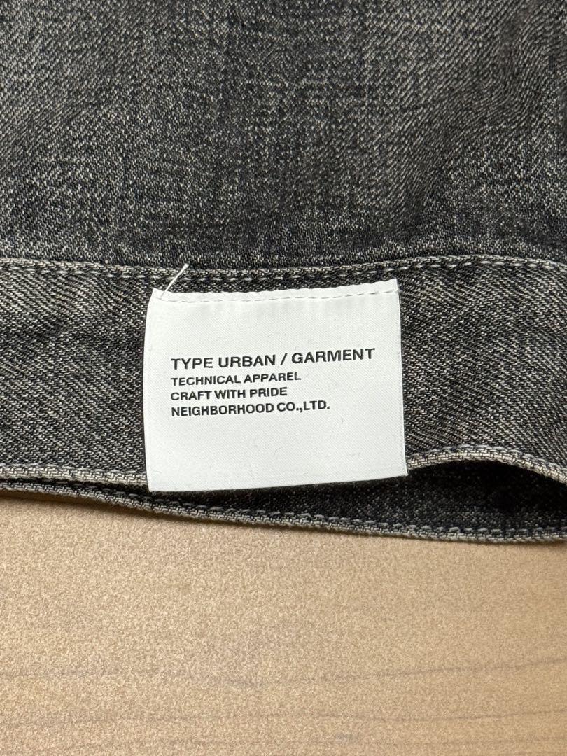 NEIGHBORHOOD WASHED DENIM TYPE1 JACKET黒