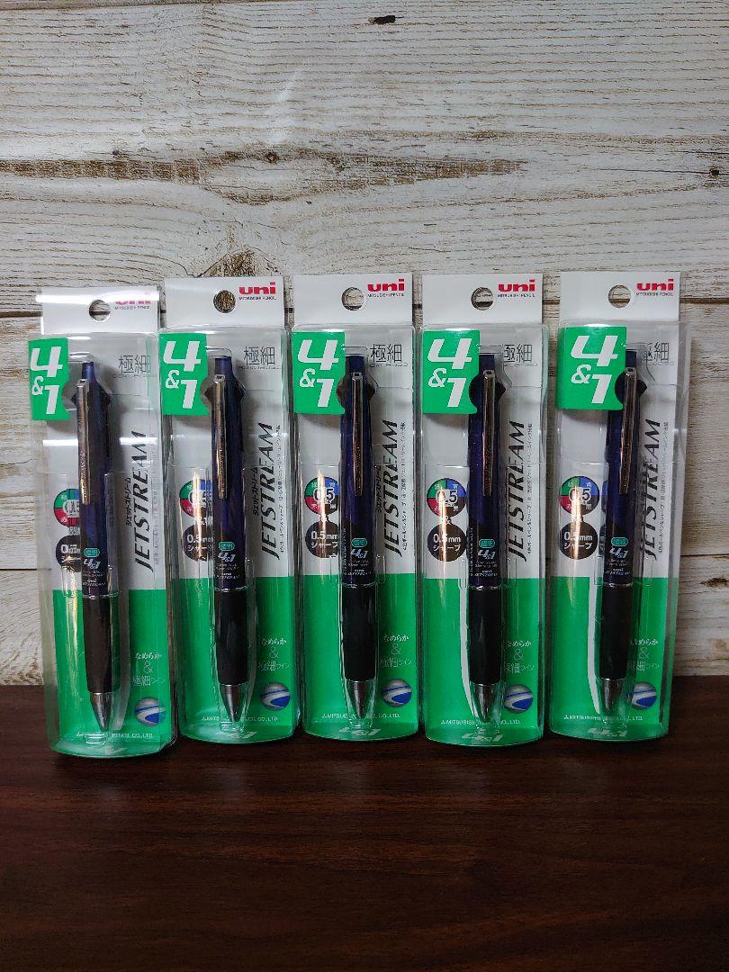 JETSTREAM　４色ボールペン＆シャープ　６本セット