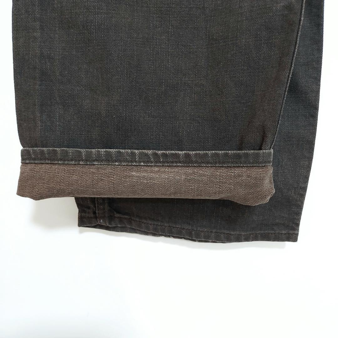 リーバイス569 Levis W38 ブラックデニム 黒 ストレート 8913