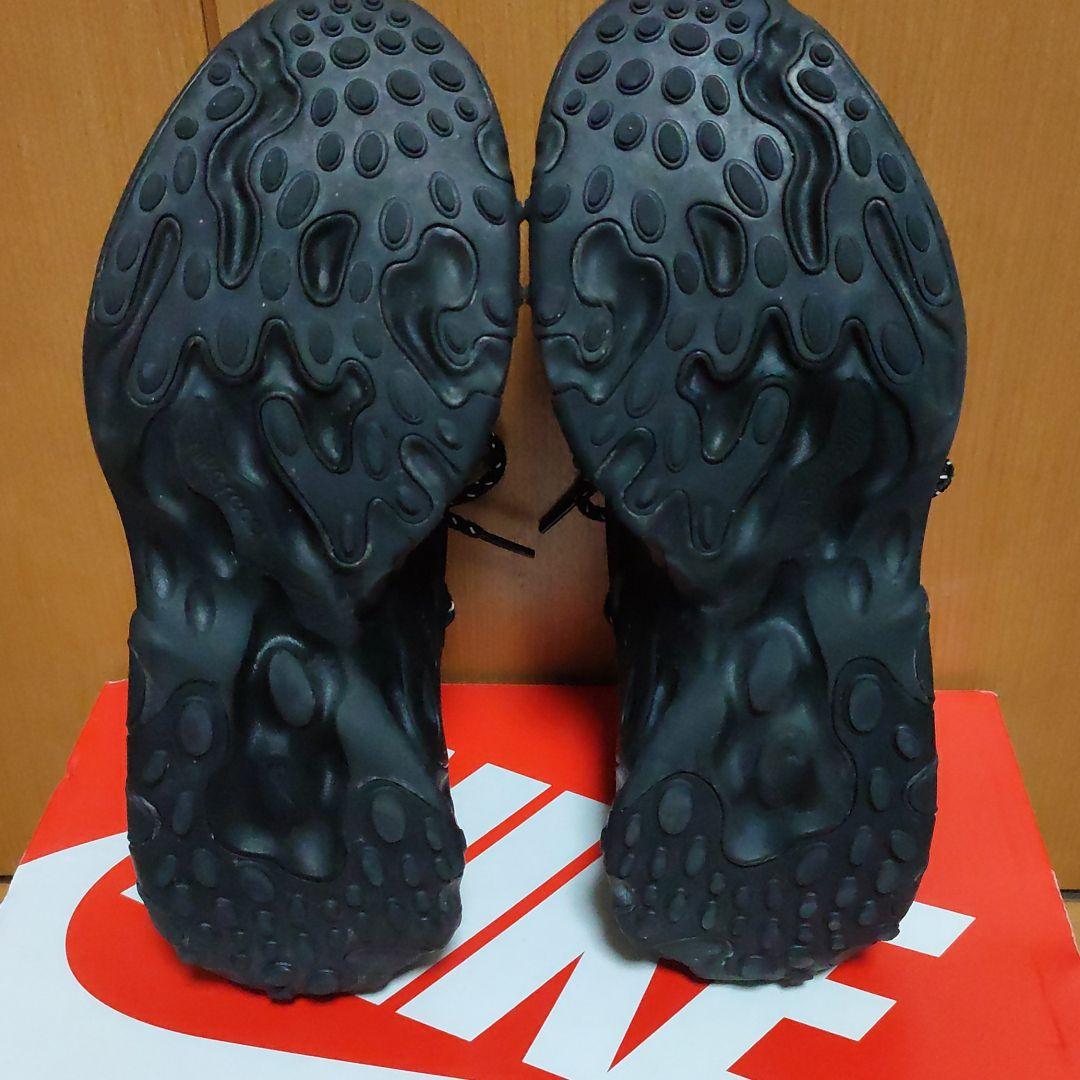 いです 美品 リアクト プレスト ブラック l1TOW-m36052997278 NIKE ナイキ ⋇カテゴリー