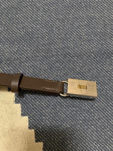 AURALEE SLIDE BUCKLE BELT レザー ベルト 25SS SLIDE BUCKLE BELT - AURALEE Official Website