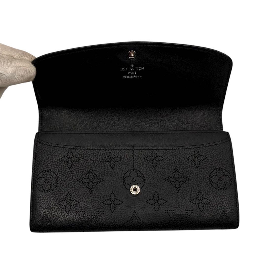 ルイヴィトン マヒナ 長財布 ポルトフォイユイリス レディース