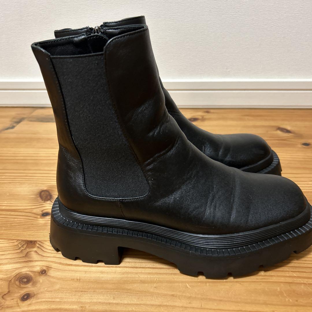 【美品】HIMIKO 24.5㌢　チェルシーブーツ