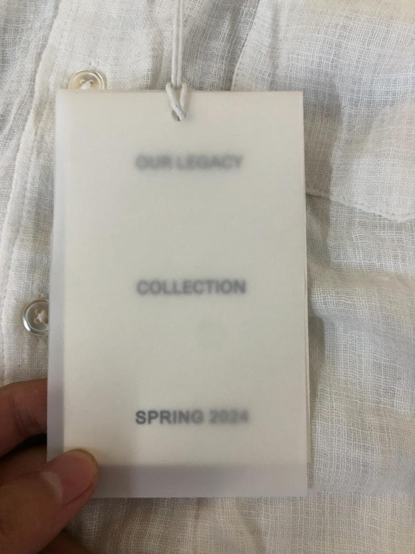OUR LEGACY COCO SHIRT シアーシャツ M2222CW