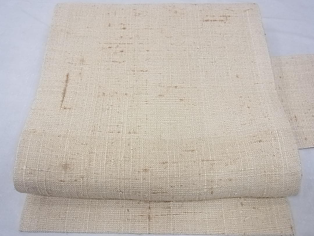 ♦︎きもの結♦︎超希少 パイナップル糸 勢起工房 九寸名古屋帯 証紙付き♦︎sb053 ♦︎きもの結♦︎超希少 パイナップル糸 勢起工房 九寸名古屋帯 証紙付き♦︎sb053