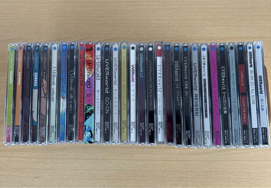 UVERworld シングルCD29枚セット - メルカリ