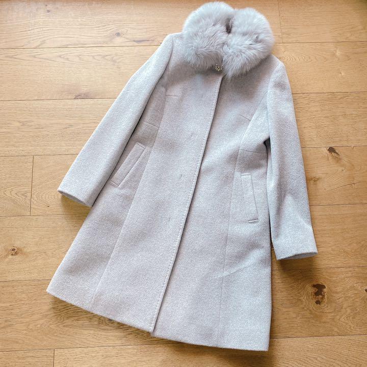 新品 Anysis ロイヤルアンゴラコート サイズ2 メルカリ