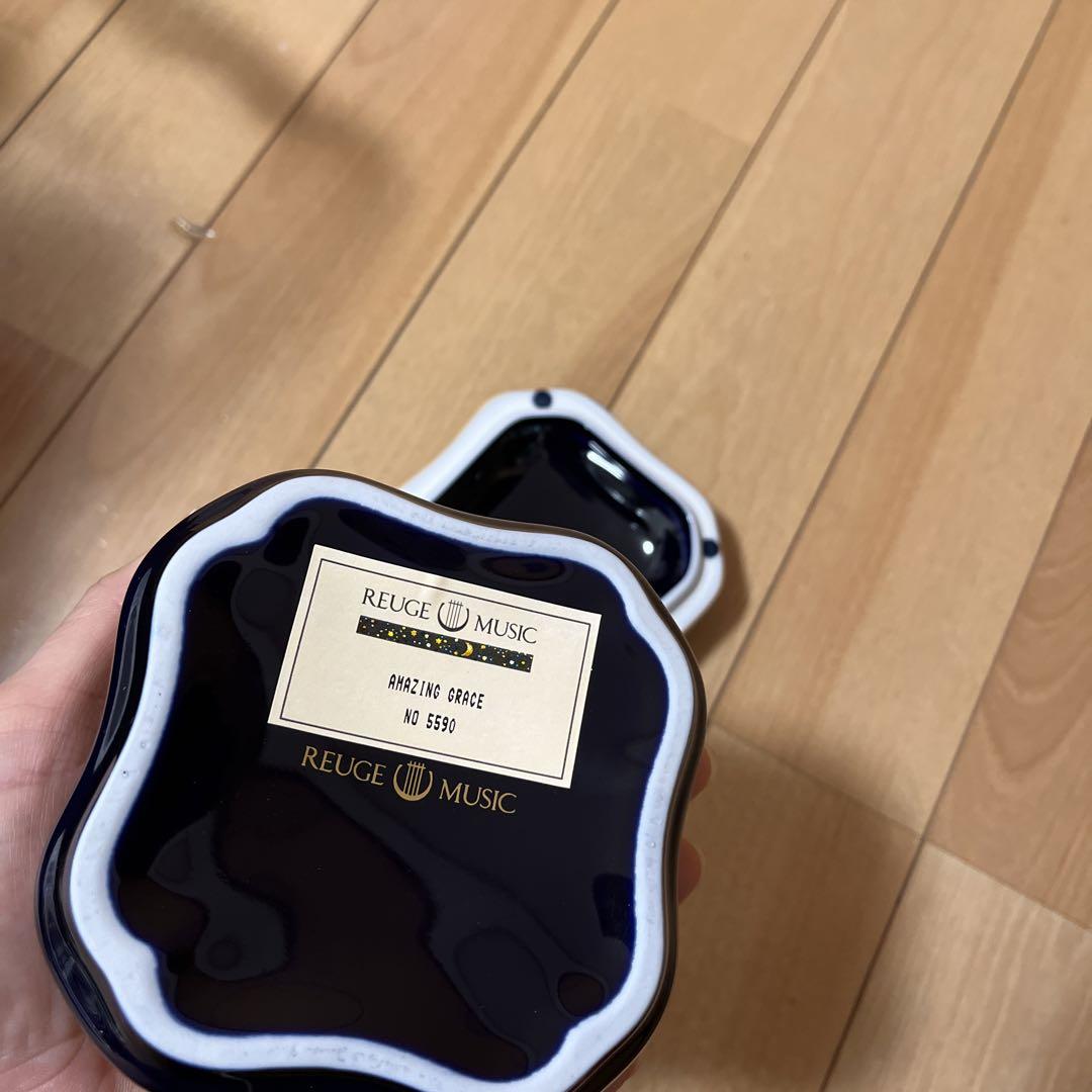 reuge music 陶器　オルゴール