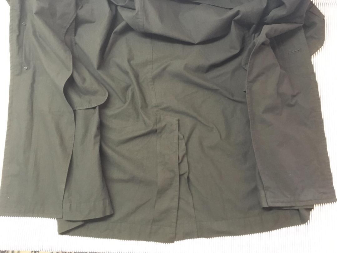 COMME des GARCONS HOMME 80年代 ステンカラーコート 黒