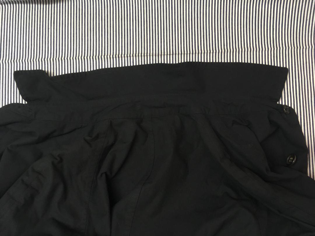 COMME des GARCONS HOMME 80年代 ステンカラーコート 黒