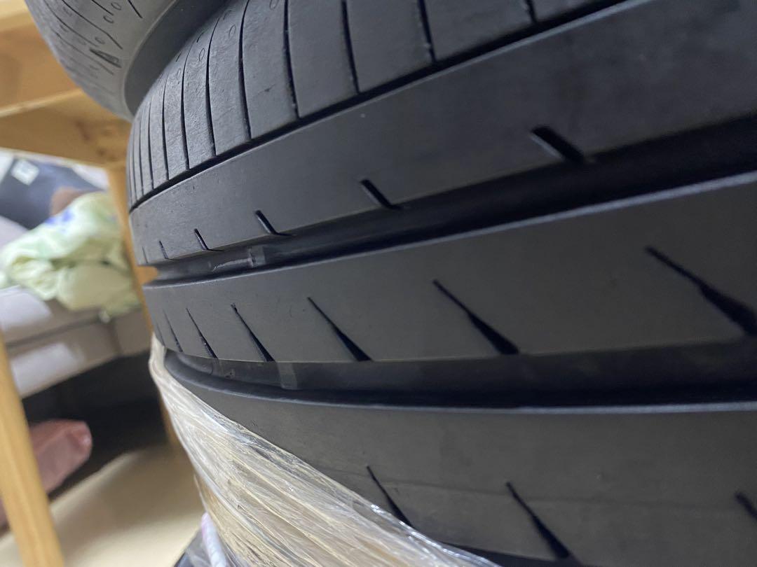 ほぼ新品225/55R17 YOKOHAMA ADVAN dB v553 4本