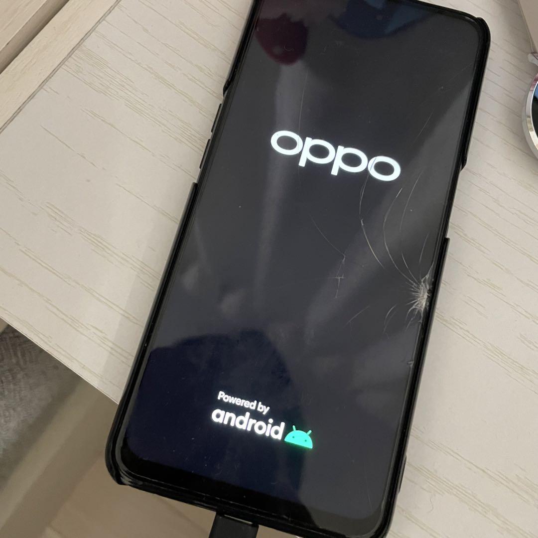 OPPO Reno3 A ブラック 128 GB SIMフリー - スマートフォン本体