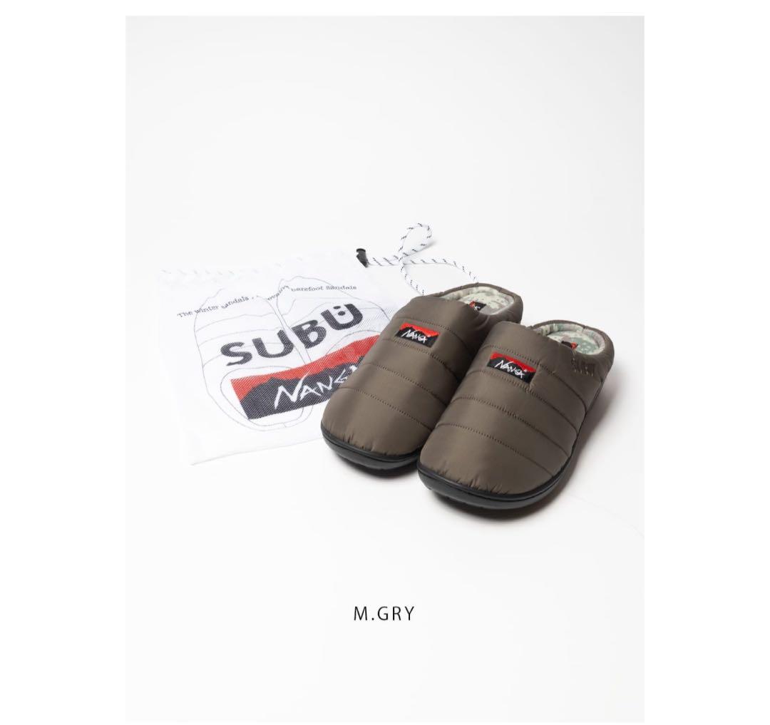 新品未使用　アウトドア ナンガ×スブ オーロラウィンターサンダル SUBU