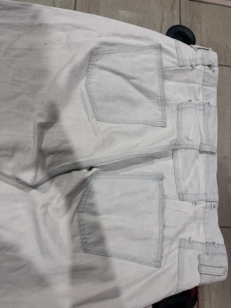 【stein】EX WIDE HOOKED DENIM JEANS