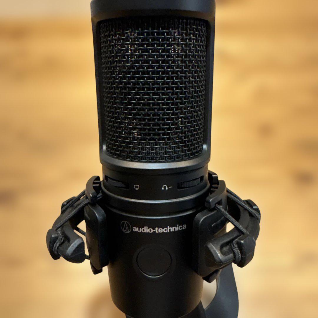 AT2020USB-X オーディオテクニカ　ショックマウント付き