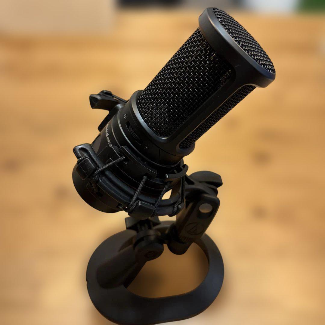 AT2020USB-X オーディオテクニカ　ショックマウント付き