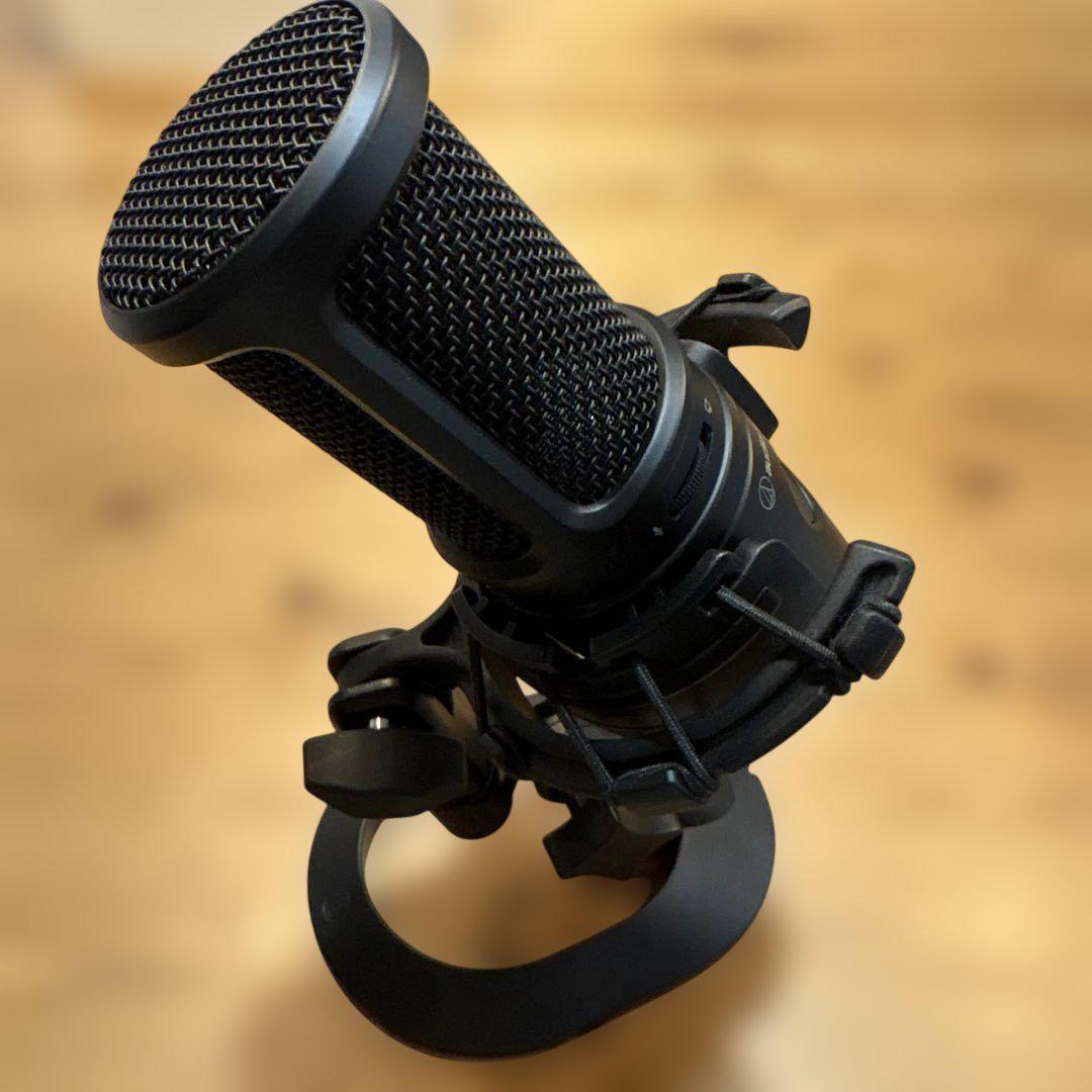 AT2020USB-X オーディオテクニカ　ショックマウント付き