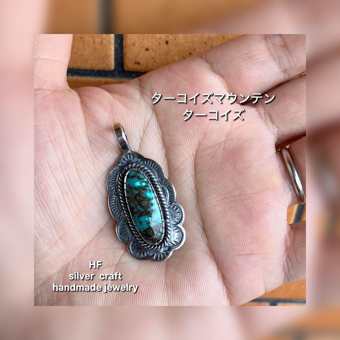 ターコイズマウンテン ターコイズ シルバー ネックレス