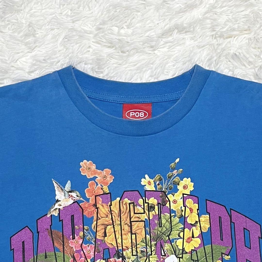 美品】Paragraph パラグラフ 22ss アーチロゴフラワーTシャツ