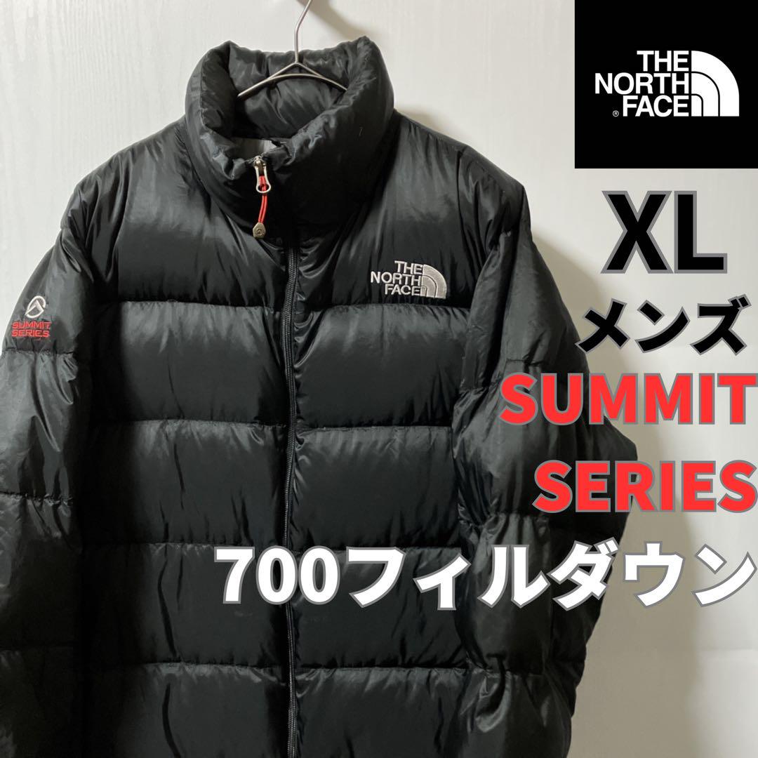 【人気】ノースフェイス サミットシリーズ ダウン ブラック メンズ XL
