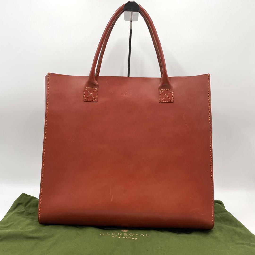 【極美品】GRENLOYAL グレンロイヤル トートバッグ キャメル ブラウン