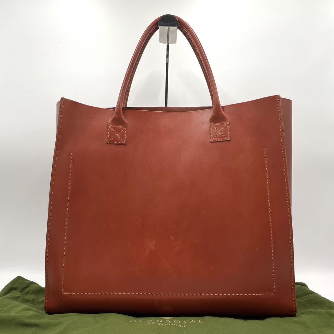 【極美品】GRENLOYAL グレンロイヤル トートバッグ キャメル ブラウン