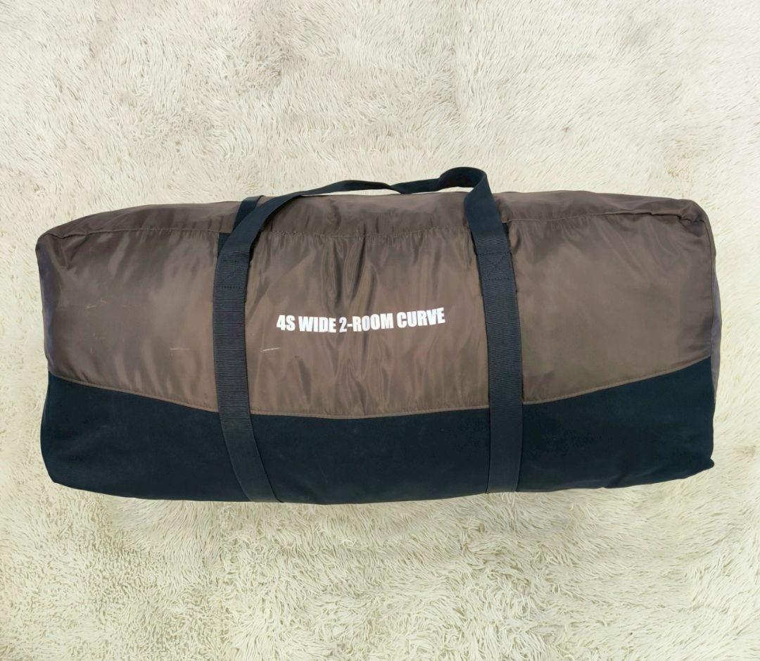 【美品】コールマン マスターシリーズ　4Sワイド2ルームカーブ　テント