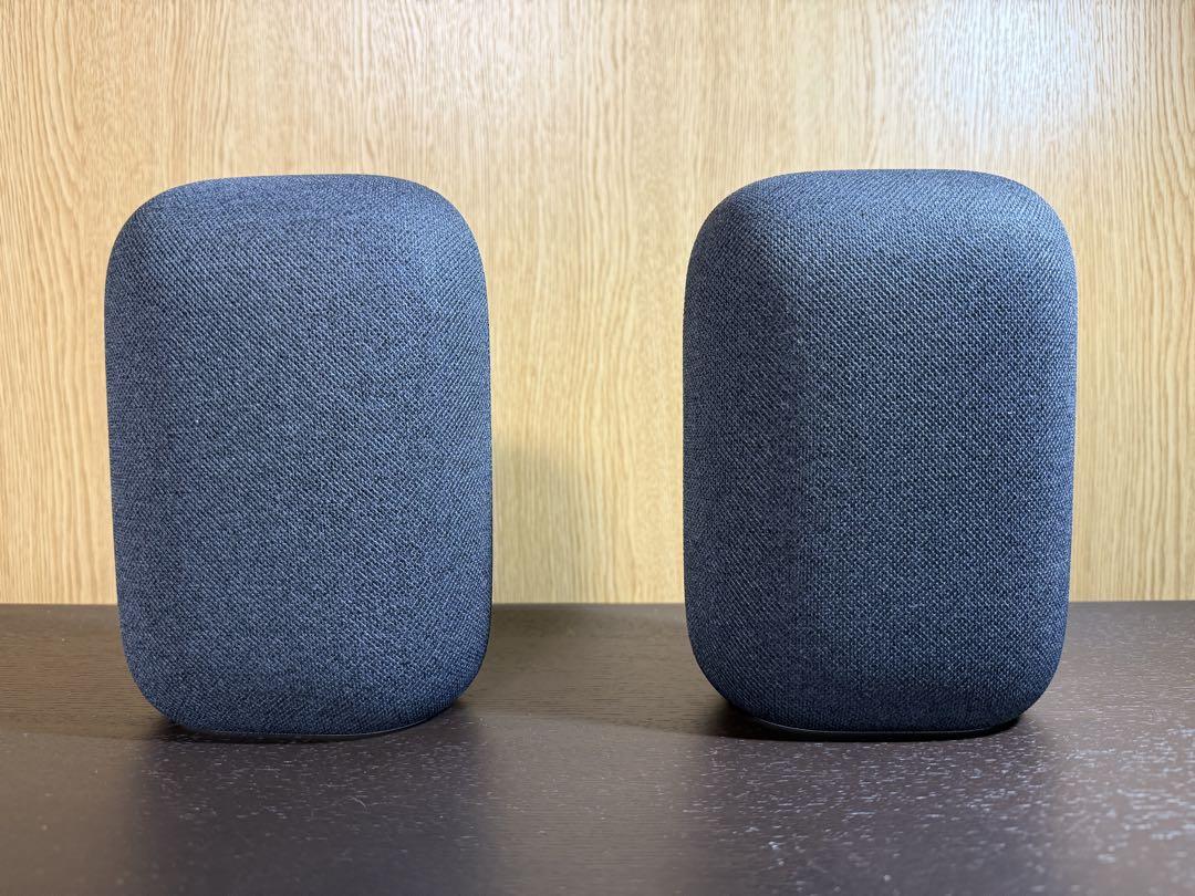 Google Nest Audio ダークブルー 2台セット