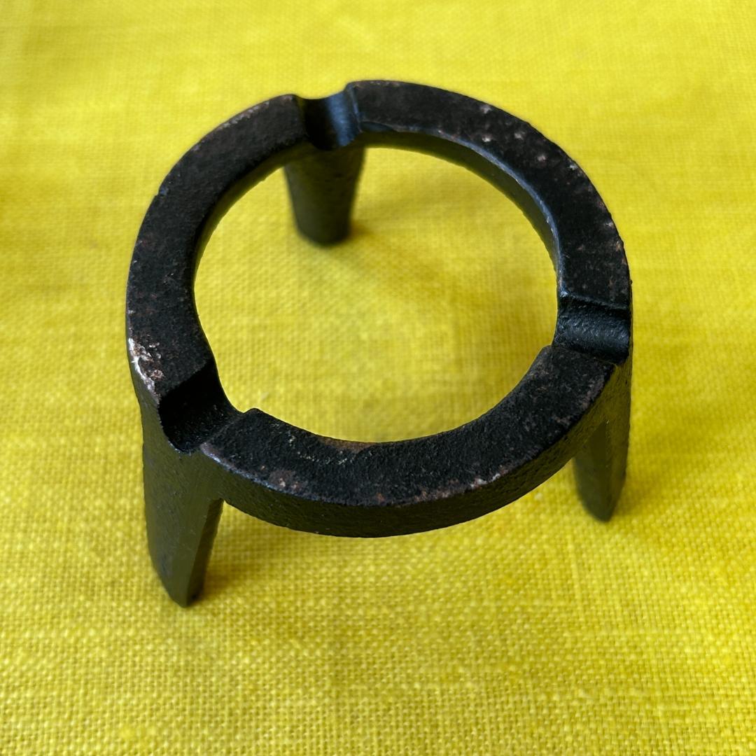 希少　南部鉄器　鉄瓶　南部鉄瓶　五徳　ミニチュア　茶道具　ソロキャン時代品