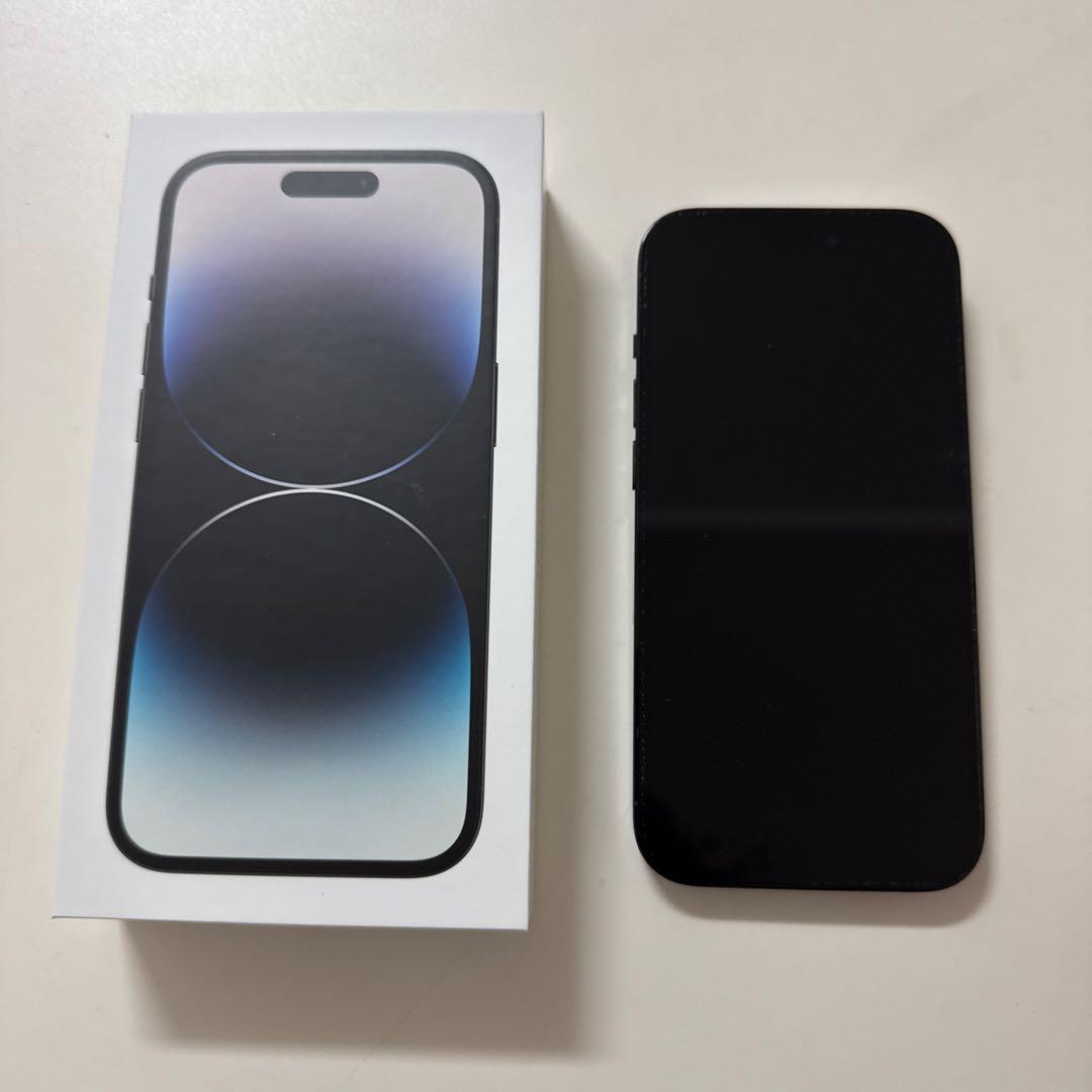 【中古美品】Apple iPhone 14 Pro スペースブラック　128GB