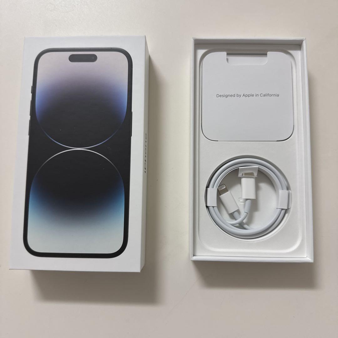 【中古美品】Apple iPhone 14 Pro スペースブラック　128GB