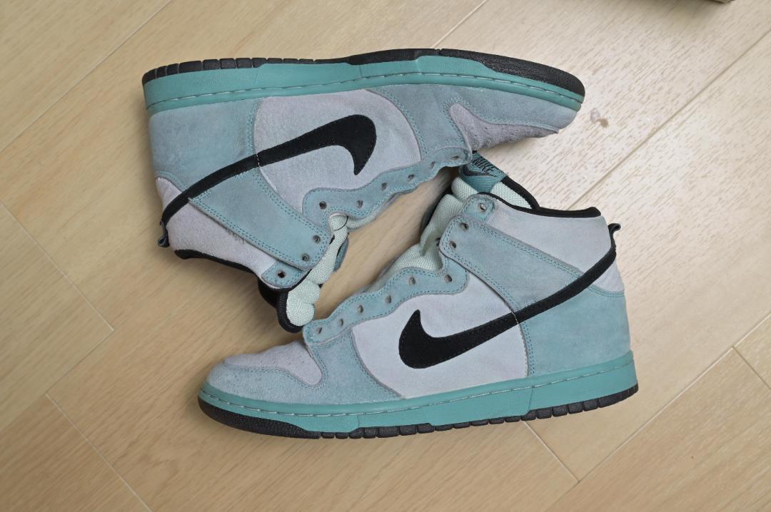 靴 Nike SB Dunk High \"Sea Crystal\"