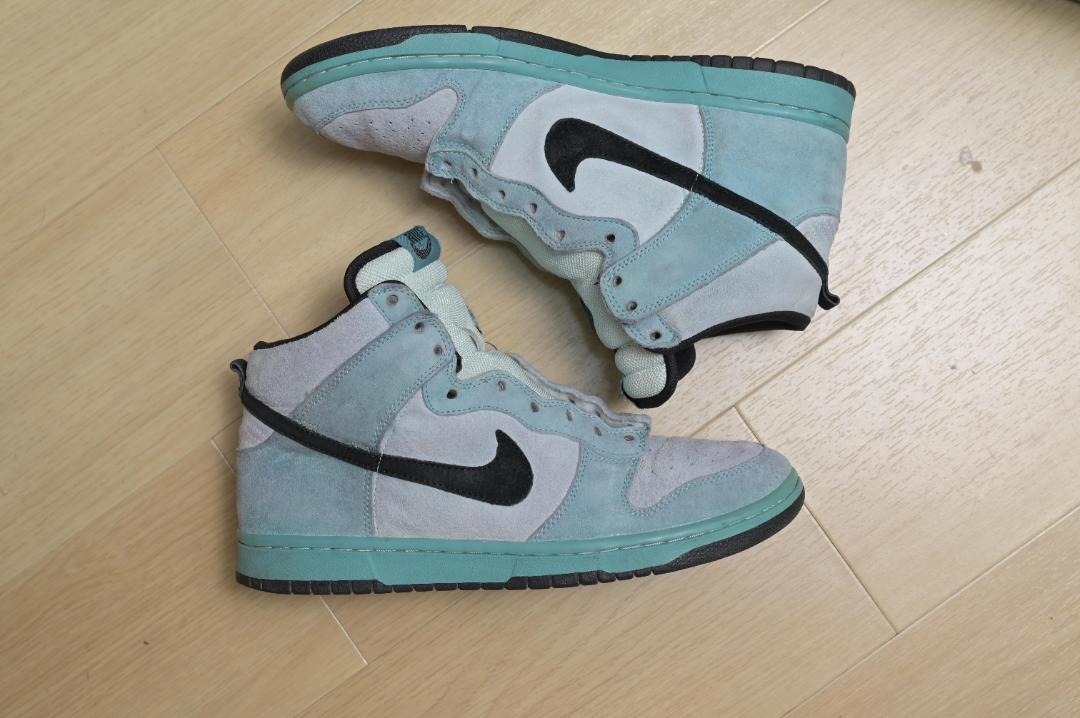 靴 Nike SB Dunk High \"Sea Crystal\"