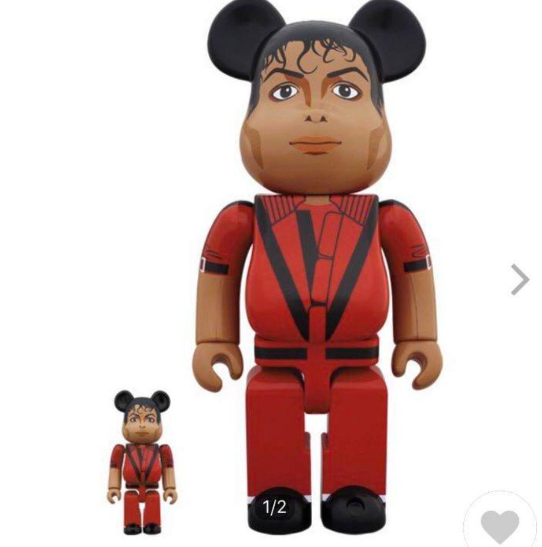 レア BE@RBRICK マイケルジャクソン 100% 400%セット