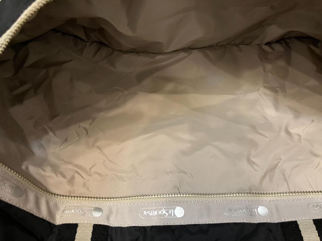 【美品】LeSportsac DXラージウィークエンダー ブラック 黒