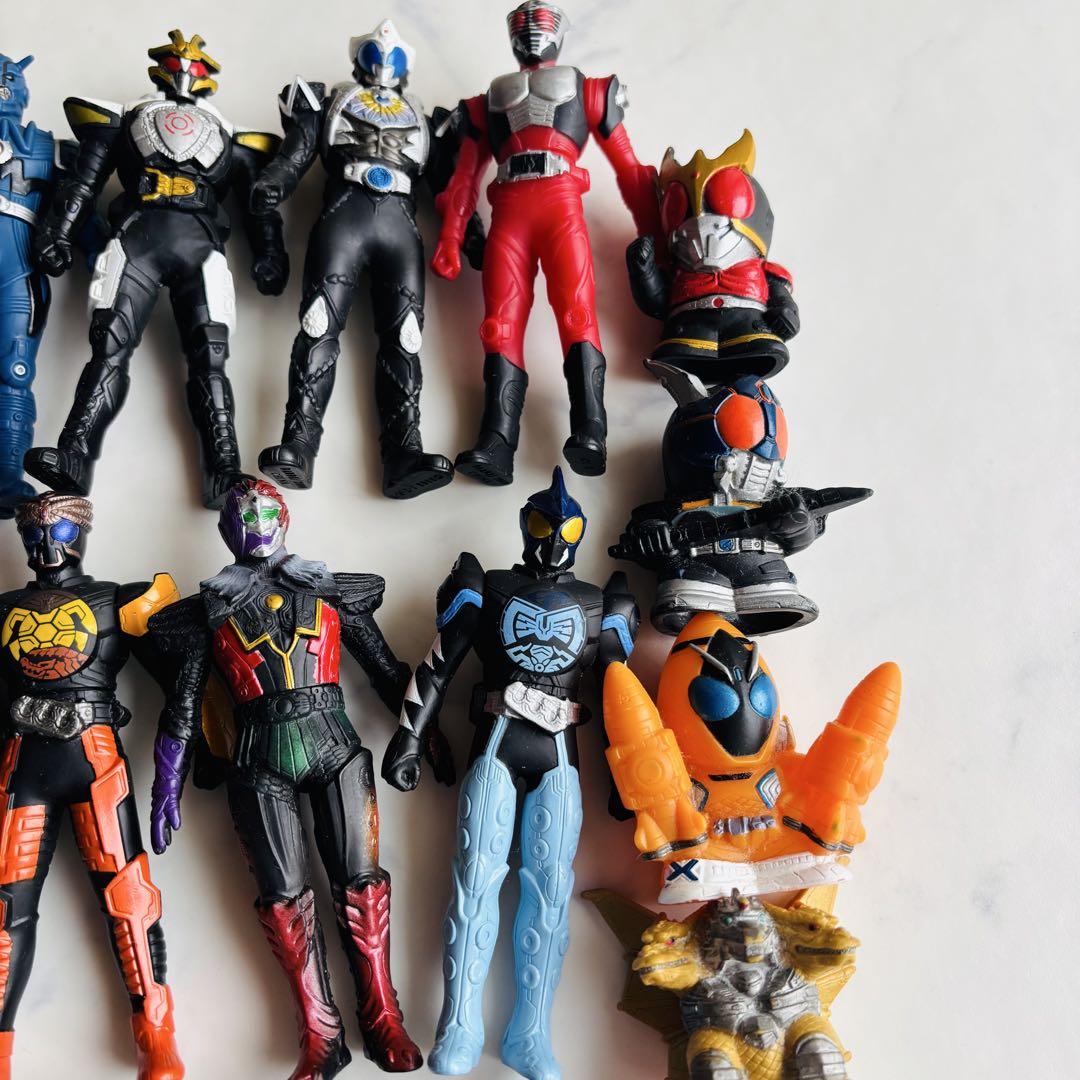仮面ライダー シリーズ ソフビ まとめ売り フィギュア