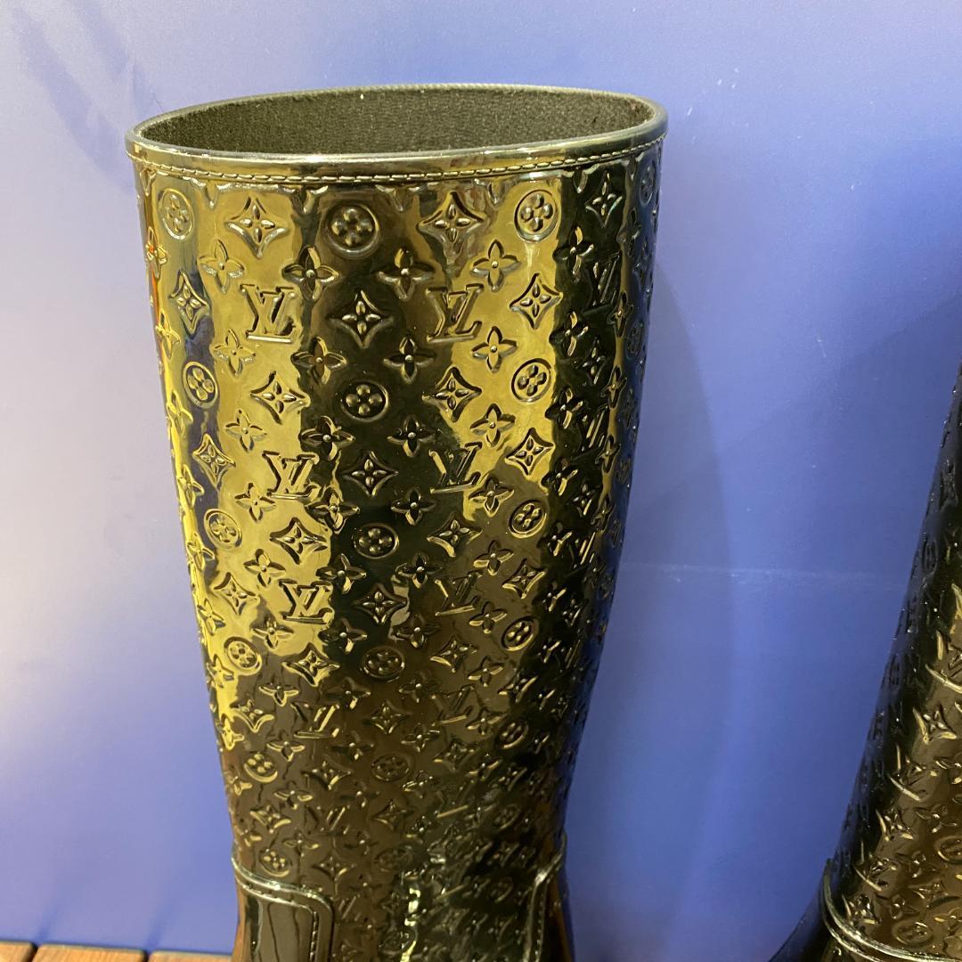LOUIS VUITTON スプラッシュライン レインブーツ サイズ39