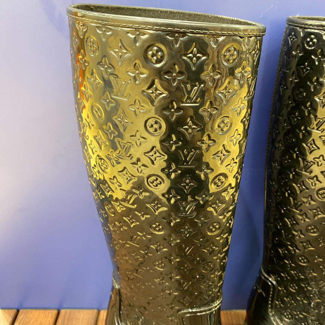 LOUIS VUITTON スプラッシュライン レインブーツ サイズ39