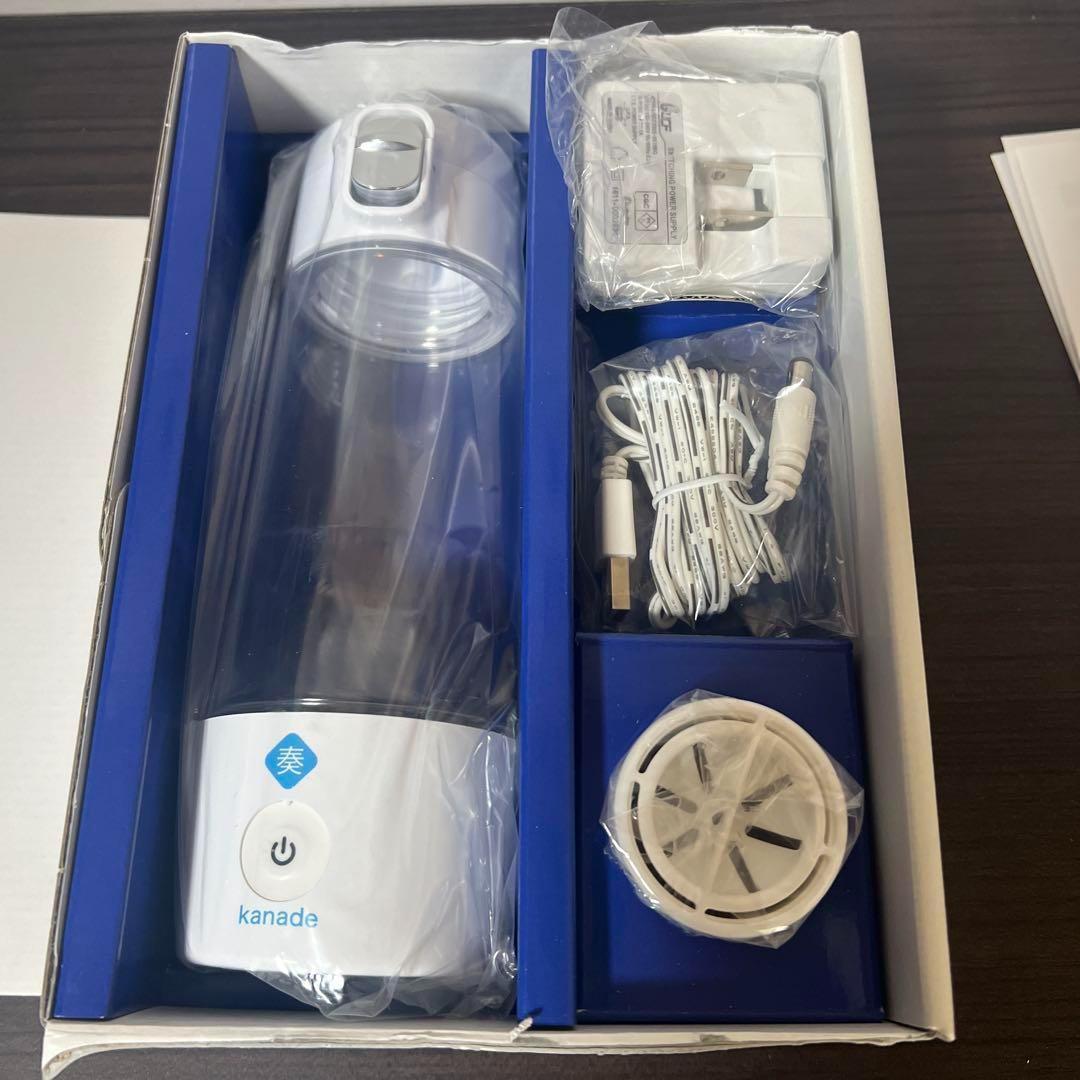未使用 kanade 奏 水素生成器 300ml 水素水 タンブラー ポータブル 未使用 kanade 奏 水素生成器 300ml 水素水 タンブラー