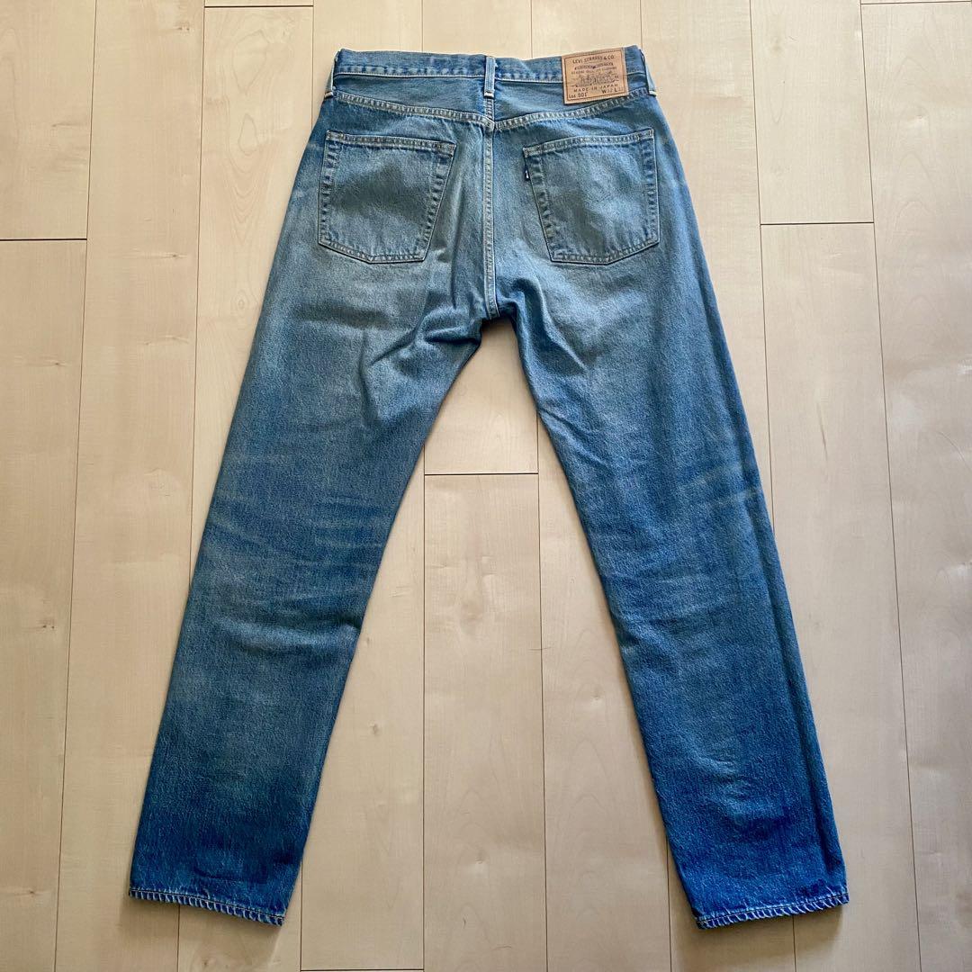 Levi's 80'S 501®ミディアムインディゴ BLU WEAVE 日本製