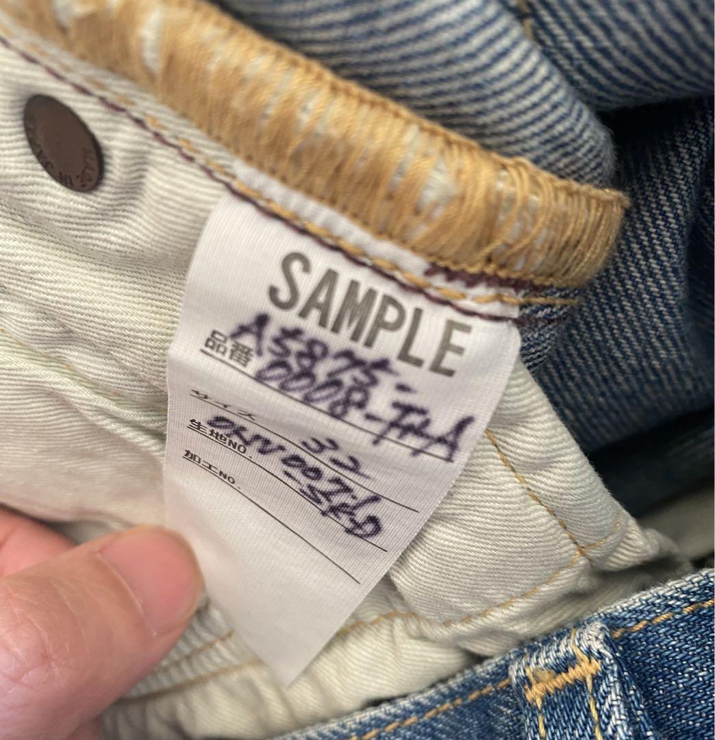 Levi's 80'S 501®ミディアムインディゴ BLU WEAVE 日本製
