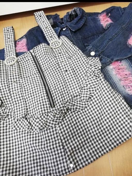 メルカリ Ank Rouge アンクルージュ スワンキス Swankiss コーデセット Gジャン デニムジャケット 15 555 中古や未使用のフリマ