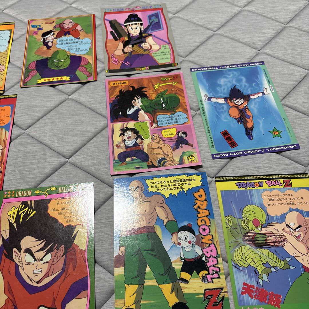 ドラゴンボール ジャンボ プロマイド 山勝 当時物 ドラゴンボール ジャンボ両面プロマイド 束 山勝 当時物 引き物